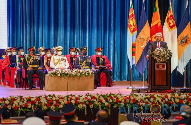 GENERAL CONVOCATION OF KOTHALAWALA DEFENCE UNIVERSITY -2020
CEREMONIALLY CONCLUDED.