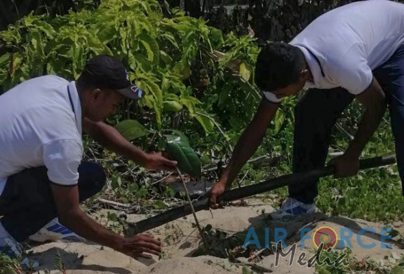 SLAF
Station Koggala organizes Maritime Environment Protection Programme and
Beach Carnival