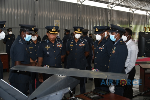NEW
HANGAR FOR THE UAV RESEARCH DEVELOPMENT PROJECT DECLARED OPEN BY
COMMANDER