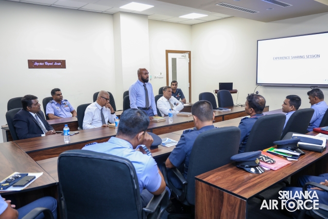 DIRECTORATE OF LOGISTICS CONDUCTS AN EXPERIENCE SHARING SESSION AND REFRESHER TRAINING PROGRAMME FOR SLAF LOAD MASTERS