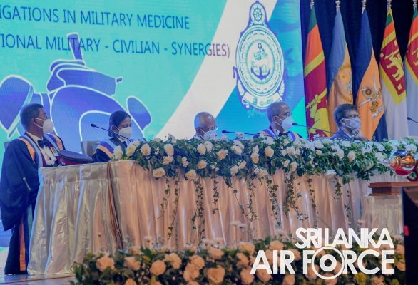 INAUGURATION CEREMONY OF THE 5TH ANNUAL ACADEMIC SESSIONS OF THE SRI LANKA COLLEGE OF MILITARY MEDICINE