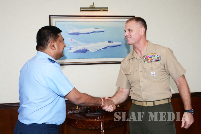 Major General Steven R. Rudder Visits SLAF