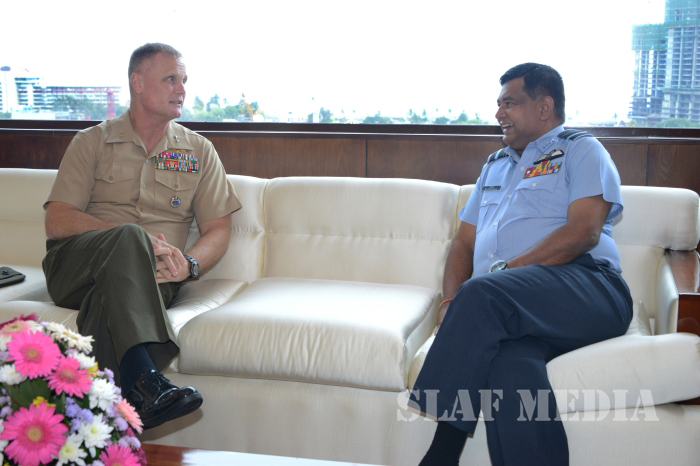 Major General Steven R. Rudder Visits SLAF