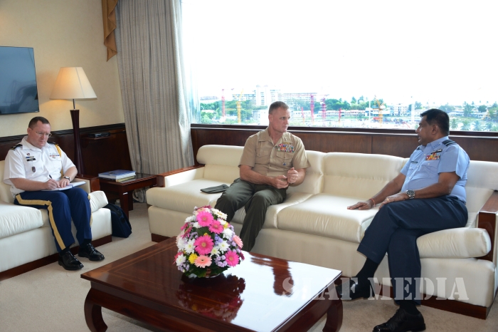 Major General Steven R. Rudder Visits SLAF