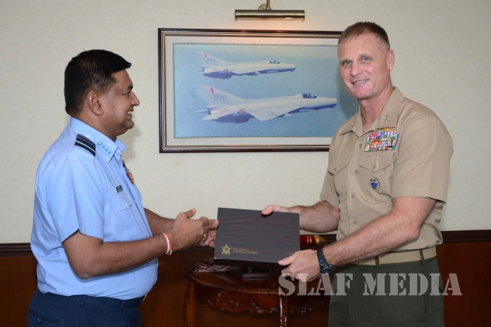 Major General Steven R. Rudder Visits SLAF