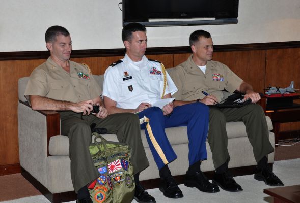 Lt Major General Thomas L Conant paid a courtesy call on the Commander of the Air Force