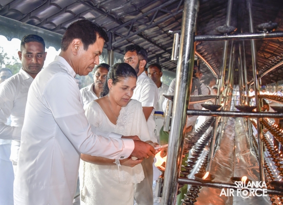 SLAF HOLDS ANNUAL RELIGIOUS CEREMONY AND ALMSGIVING AT TEMPLE OF THE SACRED TOOTH