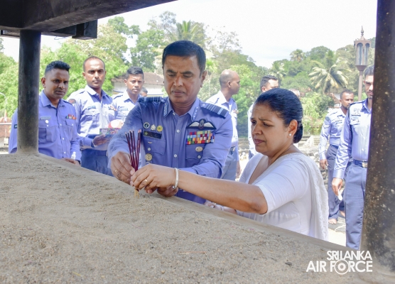 SLAF HOLDS ANNUAL RELIGIOUS CEREMONY AND ALMSGIVING AT TEMPLE OF THE SACRED TOOTH