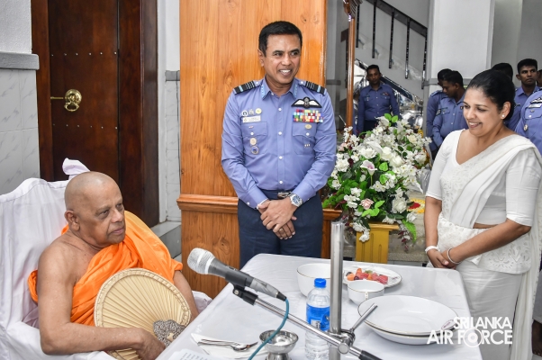 SLAF HOLDS ANNUAL RELIGIOUS CEREMONY AND ALMSGIVING AT TEMPLE OF THE SACRED TOOTH