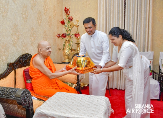SLAF HOLDS ANNUAL RELIGIOUS CEREMONY AND ALMSGIVING AT TEMPLE OF THE SACRED TOOTH