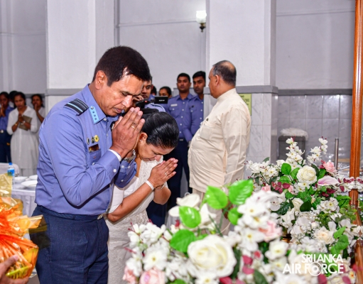 SLAF HOLDS ANNUAL RELIGIOUS CEREMONY AND ALMSGIVING AT TEMPLE OF THE SACRED TOOTH