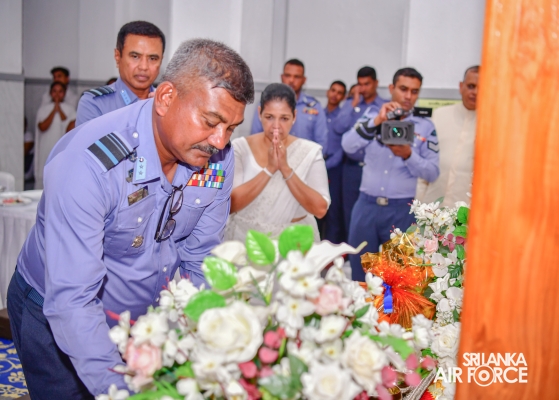 SLAF HOLDS ANNUAL RELIGIOUS CEREMONY AND ALMSGIVING AT TEMPLE OF THE SACRED TOOTH