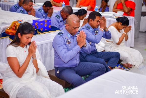 SLAF HOLDS ANNUAL RELIGIOUS CEREMONY AND ALMSGIVING AT TEMPLE OF THE SACRED TOOTH