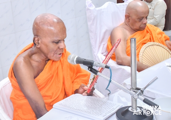 SLAF HOLDS ANNUAL RELIGIOUS CEREMONY AND ALMSGIVING AT TEMPLE OF THE SACRED TOOTH
