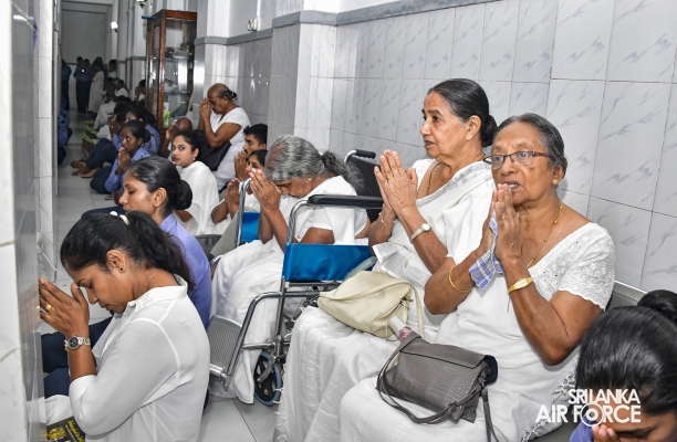 SLAF HOLDS ANNUAL RELIGIOUS CEREMONY AND ALMSGIVING AT TEMPLE OF THE SACRED TOOTH