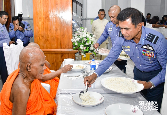 SLAF HOLDS ANNUAL RELIGIOUS CEREMONY AND ALMSGIVING AT TEMPLE OF THE SACRED TOOTH