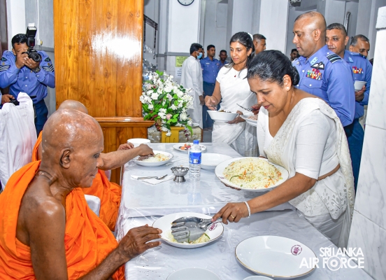 SLAF HOLDS ANNUAL RELIGIOUS CEREMONY AND ALMSGIVING AT TEMPLE OF THE SACRED TOOTH
