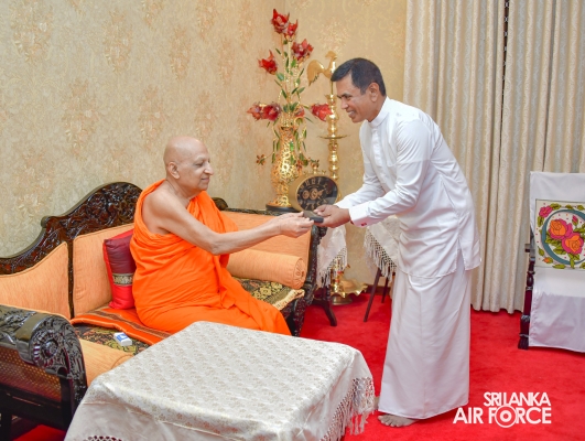 SLAF HOLDS ANNUAL RELIGIOUS CEREMONY AND ALMSGIVING AT TEMPLE OF THE SACRED TOOTH