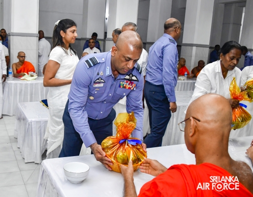 SLAF HOLDS ANNUAL RELIGIOUS CEREMONY AND ALMSGIVING AT TEMPLE OF THE SACRED TOOTH