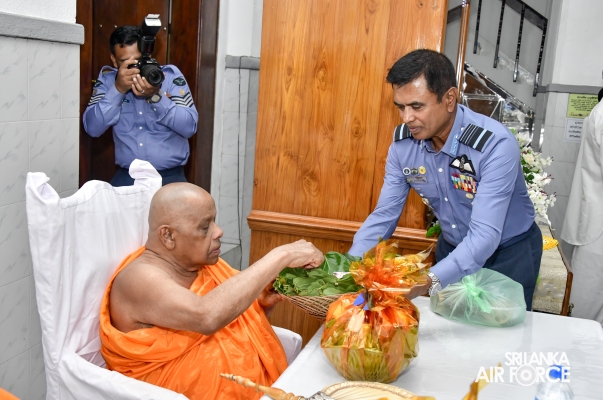 SLAF HOLDS ANNUAL RELIGIOUS CEREMONY AND ALMSGIVING AT TEMPLE OF THE SACRED TOOTH