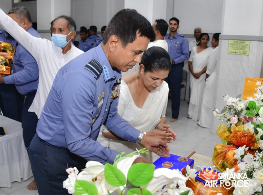 SLAF HOLDS ANNUAL RELIGIOUS CEREMONY AND ALMSGIVING AT TEMPLE OF THE SACRED TOOTH
