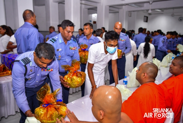 SLAF HOLDS ANNUAL RELIGIOUS CEREMONY AND ALMSGIVING AT TEMPLE OF THE SACRED TOOTH