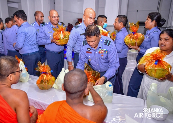 SLAF HOLDS ANNUAL RELIGIOUS CEREMONY AND ALMSGIVING AT TEMPLE OF THE SACRED TOOTH