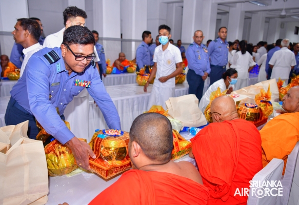 SLAF HOLDS ANNUAL RELIGIOUS CEREMONY AND ALMSGIVING AT TEMPLE OF THE SACRED TOOTH