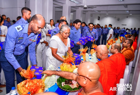 SLAF HOLDS ANNUAL RELIGIOUS CEREMONY AND ALMSGIVING AT TEMPLE OF THE SACRED TOOTH