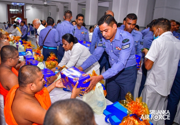 SLAF HOLDS ANNUAL RELIGIOUS CEREMONY AND ALMSGIVING AT TEMPLE OF THE SACRED TOOTH