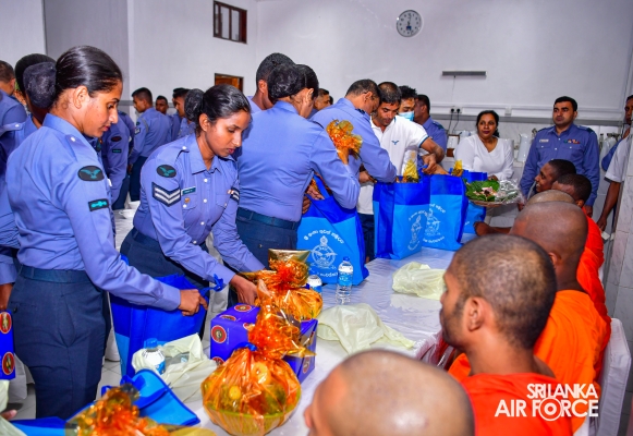 SLAF HOLDS ANNUAL RELIGIOUS CEREMONY AND ALMSGIVING AT TEMPLE OF THE SACRED TOOTH