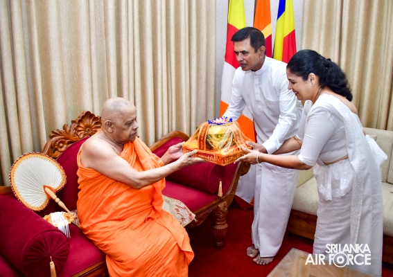 SLAF HOLDS ANNUAL RELIGIOUS CEREMONY AND ALMSGIVING AT TEMPLE OF THE SACRED TOOTH