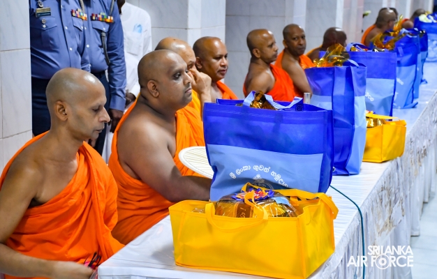 SLAF HOLDS ANNUAL RELIGIOUS CEREMONY AND ALMSGIVING AT TEMPLE OF THE SACRED TOOTH