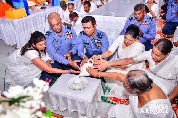 SLAF HOLDS ANNUAL RELIGIOUS CEREMONY AND ALMSGIVING AT TEMPLE OF THE SACRED TOOTH