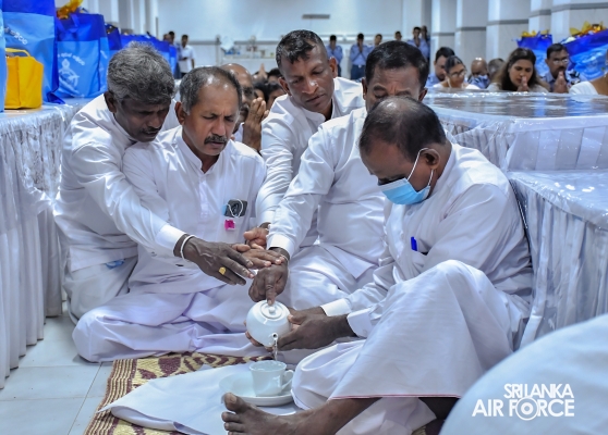 SLAF HOLDS ANNUAL RELIGIOUS CEREMONY AND ALMSGIVING AT TEMPLE OF THE SACRED TOOTH