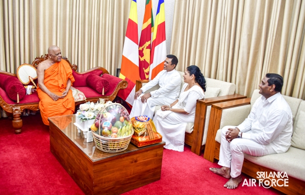 SLAF HOLDS ANNUAL RELIGIOUS CEREMONY AND ALMSGIVING AT TEMPLE OF THE SACRED TOOTH