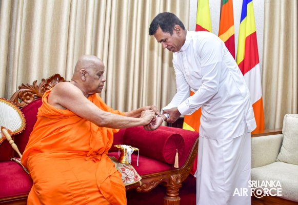 SLAF HOLDS ANNUAL RELIGIOUS CEREMONY AND ALMSGIVING AT TEMPLE OF THE SACRED TOOTH