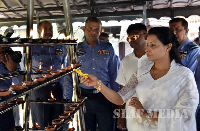 A Religious Ceremony at the Temple of the Sacred Tooth