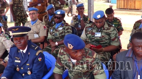 UN Peace Keeping MINUSCA Medal Awarding Ceremony