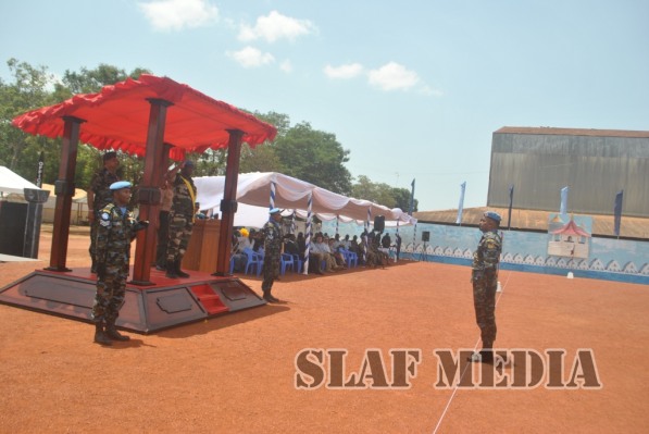 UN Peace Keeping MINUSCA Medal Awarding Ceremony