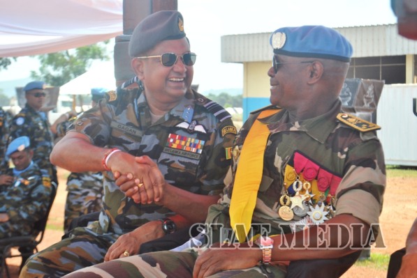 UN Peace Keeping MINUSCA Medal Awarding Ceremony