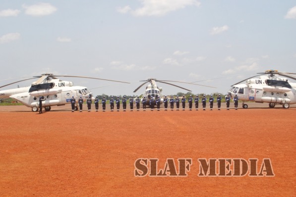 UN Peace Keeping MINUSCA Medal Awarding Ceremony