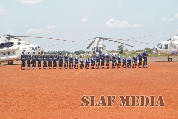 UN Peace Keeping MINUSCA Medal Awarding Ceremony