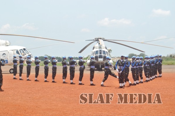 UN Peace Keeping MINUSCA Medal Awarding Ceremony