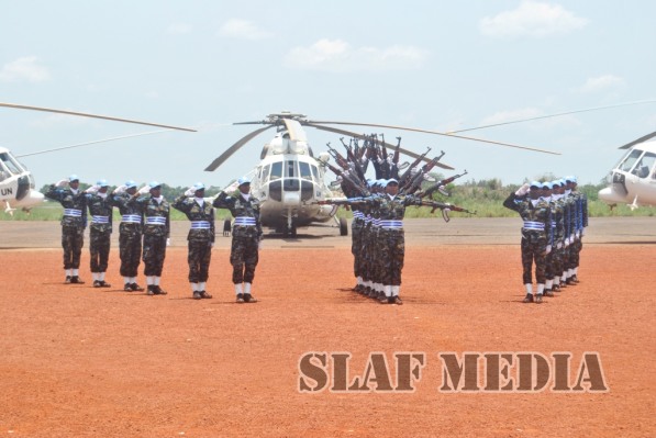 UN Peace Keeping MINUSCA Medal Awarding Ceremony