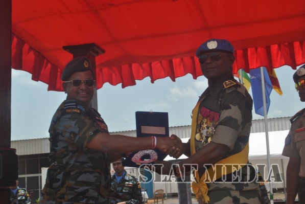 UN Peace Keeping MINUSCA Medal Awarding Ceremony