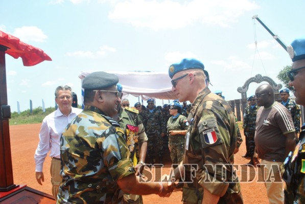 UN Peace Keeping MINUSCA Medal Awarding Ceremony