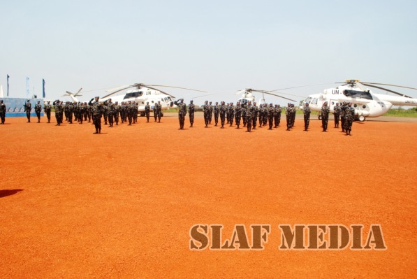 UN Peace Keeping MINUSCA Medal Awarding Ceremony