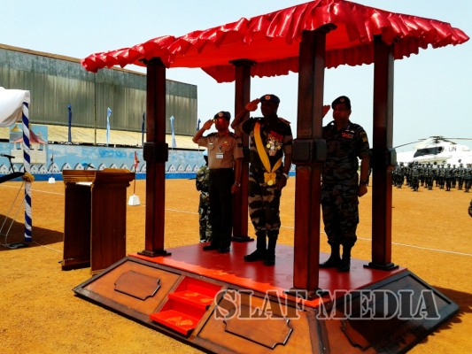 UN Peace Keeping MINUSCA Medal Awarding Ceremony