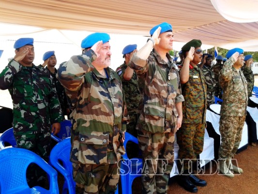 UN Peace Keeping MINUSCA Medal Awarding Ceremony